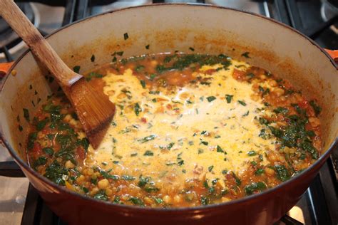 How many calories are in moroccan cauliflower, spinach and borlotti stew - calories, carbs, nutrition