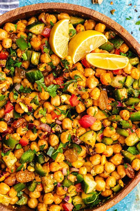 How many calories are in morrocan chickpea salad - calories, carbs, nutrition