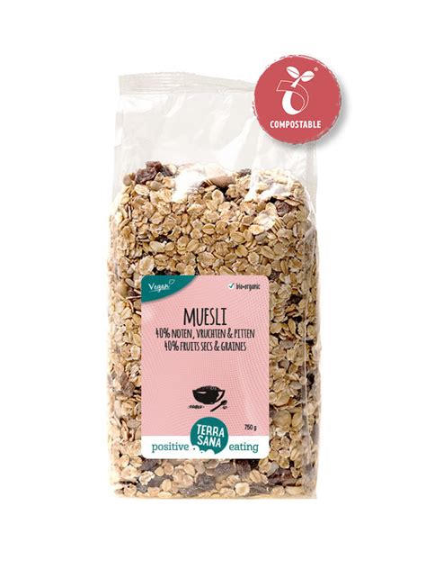 How many calories are in muesli 40% noten & fruit - calories, carbs, nutrition