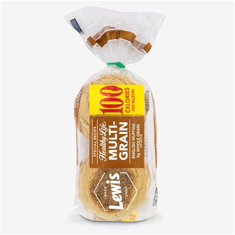 How many calories are in multi whole grain english muffins - calories, carbs, nutrition