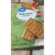 How many calories are in multigrain crackers - calories, carbs, nutrition