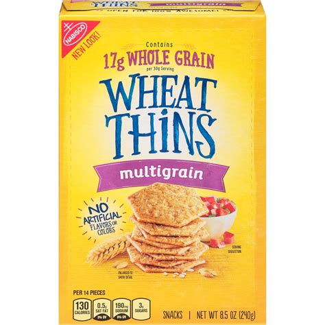 How many calories are in multigrain crisps. m - calories, carbs, nutrition
