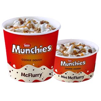 How many calories are in munchies® mcflurry - calories, carbs, nutrition