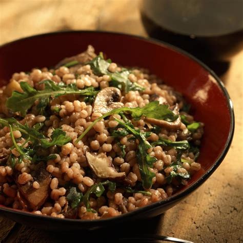 How many calories are in mushroom barley risotto - calories, carbs, nutrition