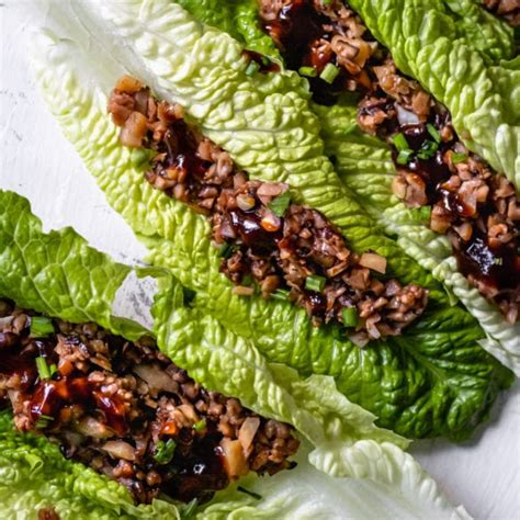 How many calories are in mushroom lettuce wraps (70357.0) - calories, carbs, nutrition