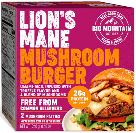 How many calories are in mushroom lovers burger - calories, carbs, nutrition