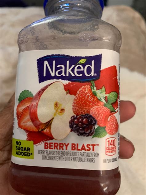 How many calories are in naked juice, berry blast, 152 oz - calories, carbs, nutrition