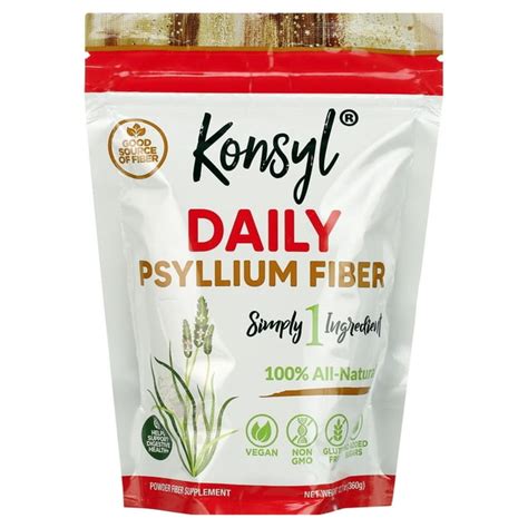 How many calories are in natural psyllium fiber - calories, carbs, nutrition