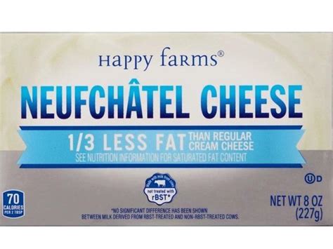 How many calories are in neufchatel cheese - calories, carbs, nutrition