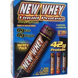 How many calories are in new whey liquid protein 42 - calories, carbs, nutrition