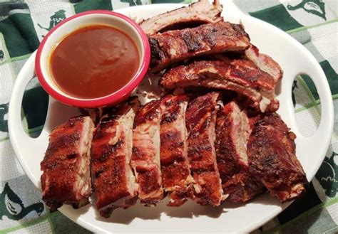 How many calories are in north carolina bbq pork ribs - calories, carbs, nutrition