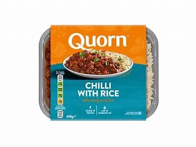 How many calories are in noshi quorn and rice box - calories, carbs, nutrition