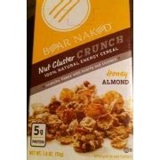 How many calories are in nut cluster crunch - calories, carbs, nutrition
