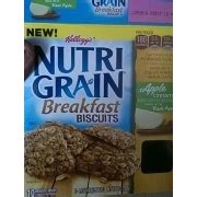 How many calories are in nutrigrain breakfast biscuits - calories, carbs, nutrition