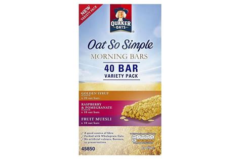 How many calories are in oat so simple morning bar - calories, carbs, nutrition