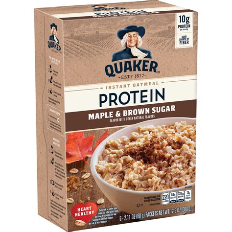 How many calories are in oatmeal brown sugar - calories, carbs, nutrition