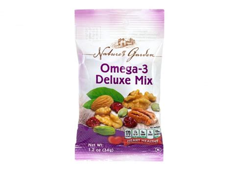 How many calories are in omega 3 mix - calories, carbs, nutrition