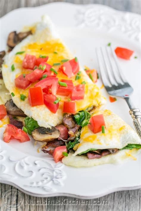 How many calories are in omelet bacon mushroom spinach & swiss - calories, carbs, nutrition