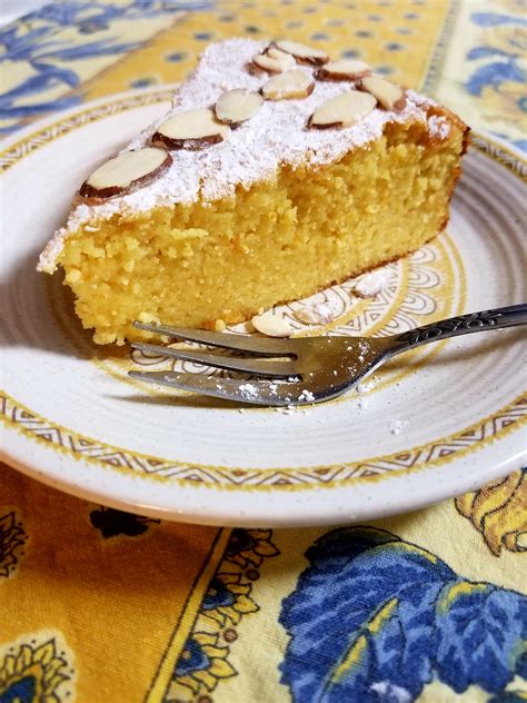 How many calories are in orange almond cake - calories, carbs, nutrition