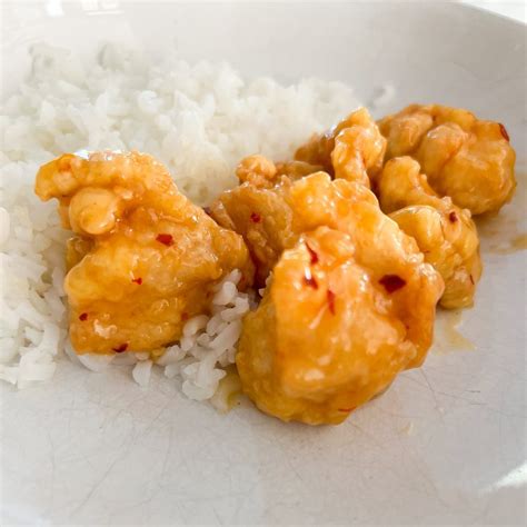 How many calories are in orange chicken with rice - calories, carbs, nutrition