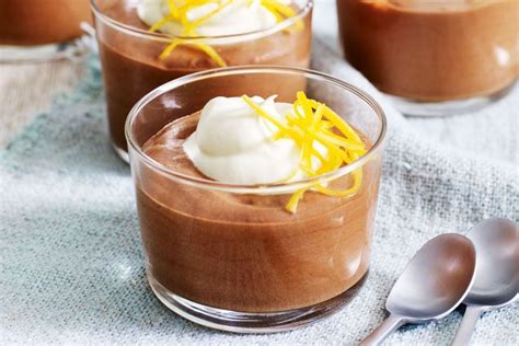 How many calories are in orange chocolate mousse - calories, carbs, nutrition