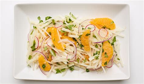 How many calories are in orange jicama salad - calories, carbs, nutrition