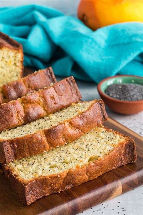 How many calories are in orange poppy seed pound cake - calories, carbs, nutrition