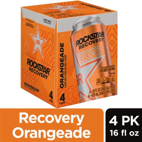 How many calories are in orange recovery drink - calories, carbs, nutrition