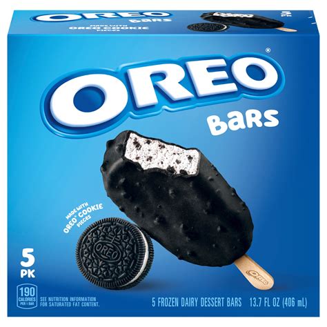 How many calories are in oreo ice cream bar - calories, carbs, nutrition