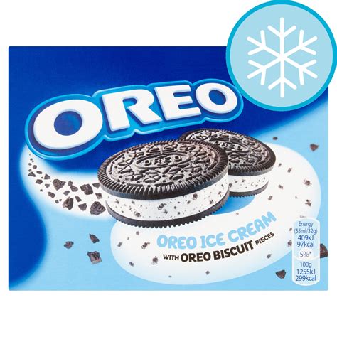 How many calories are in oreo ice cream sandwiches - calories, carbs, nutrition