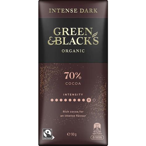 How many calories are in organic dark chocolate 70% - calories, carbs, nutrition