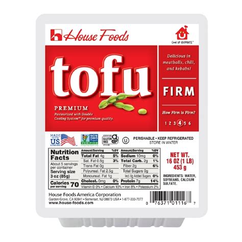 How many calories are in organic tofu - calories, carbs, nutrition
