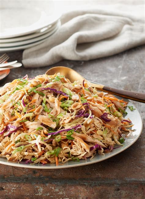 How many calories are in oriental chicken noodle salad - calories, carbs, nutrition