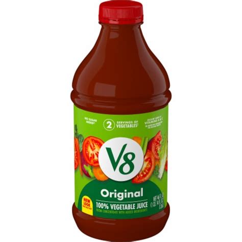 How many calories are in original 100% veggie juice - calories, carbs, nutrition