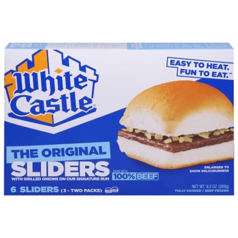 How many calories are in original slider - calories, carbs, nutrition