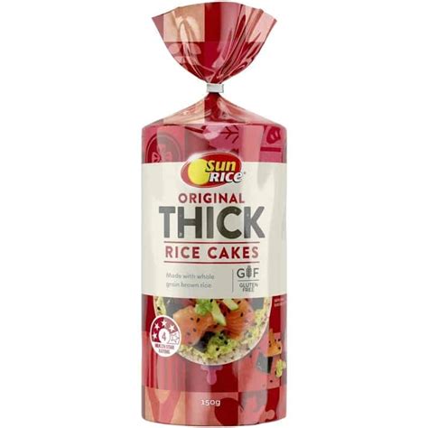 How many calories are in original thick rice cakes - calories, carbs, nutrition