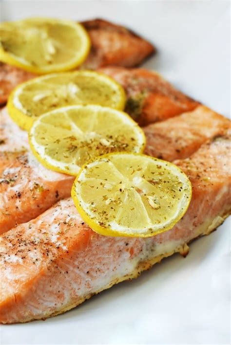 How many calories are in oven roasted citrus herb salmon - calories, carbs, nutrition