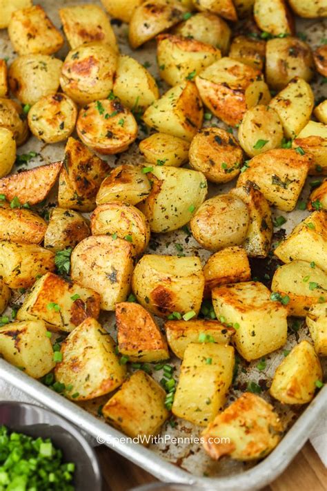 How many calories are in oven roasted potatoes with thyme - calories, carbs, nutrition