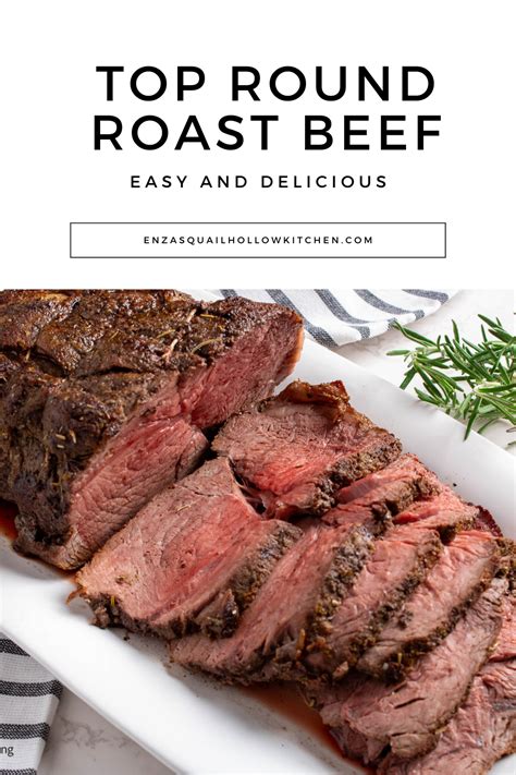 How many calories are in oven roasted top round beef - calories, carbs, nutrition