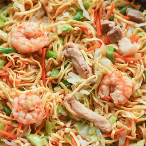 How many calories are in pancit noodles plain - calories, carbs, nutrition