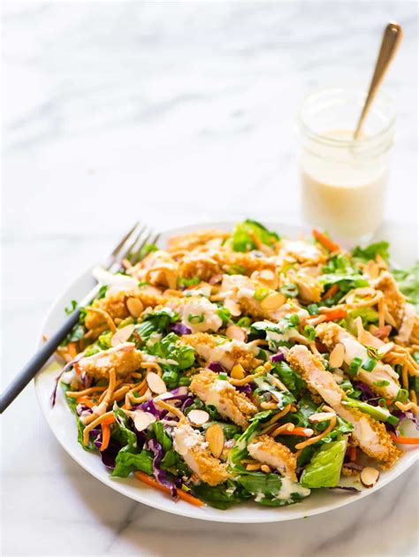 How many calories are in pandinis salad entree bistro asian chicken - calories, carbs, nutrition