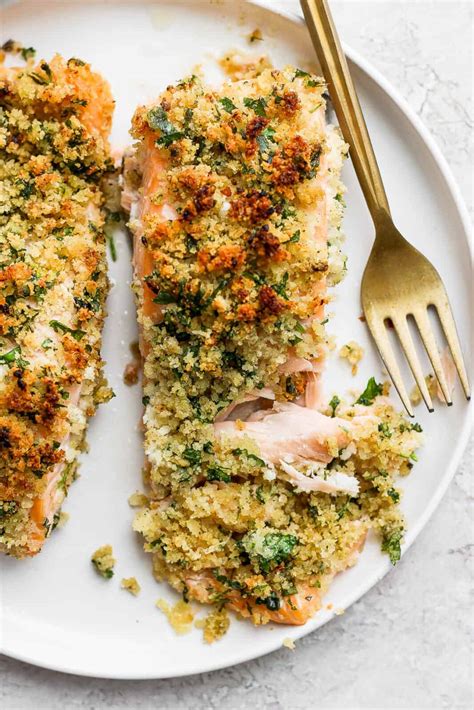 How many calories are in panko crusted salmon - calories, carbs, nutrition