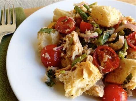 How many calories are in panzanella - calories, carbs, nutrition