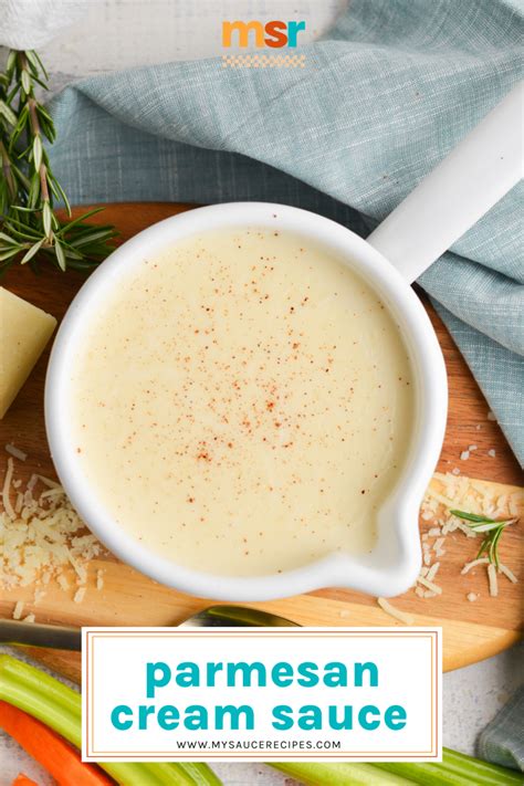 How many calories are in parmesan cream sauce - calories, carbs, nutrition