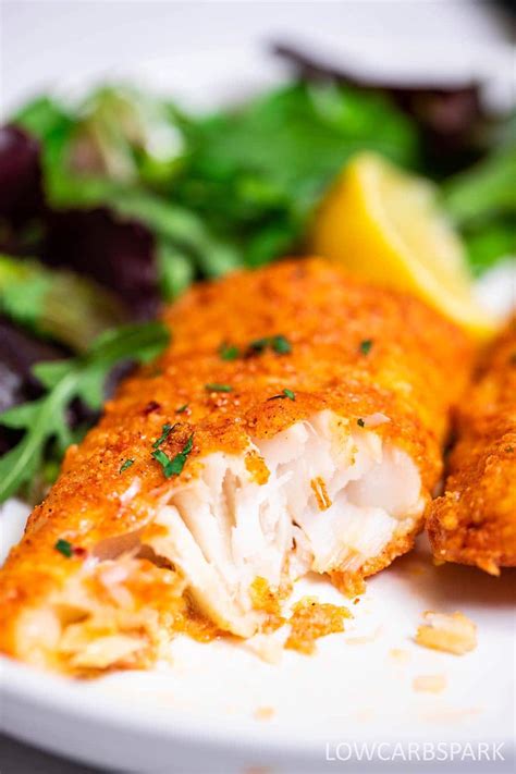 How many calories are in parmesan crusted cod - calories, carbs, nutrition