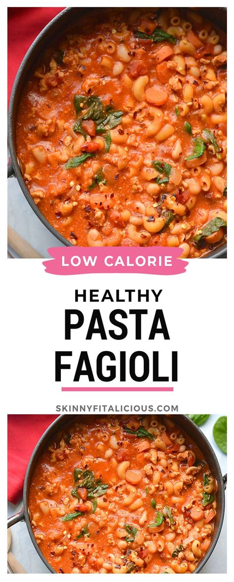 How many calories are in pasta e fagioli - calories, carbs, nutrition