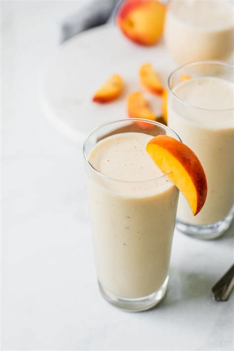 How many calories are in peach yogurt smoothie - calories, carbs, nutrition