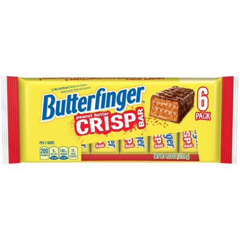 How many calories are in peanut butter crisp bar - calories, carbs, nutrition