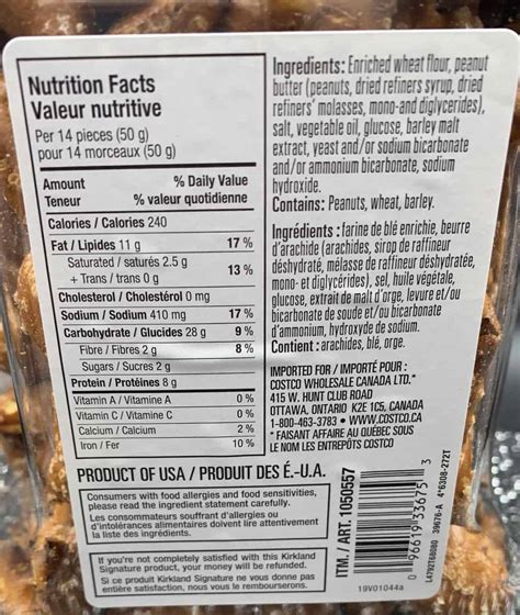 How many calories are in peanut butter pretzel cereal bar - calories, carbs, nutrition