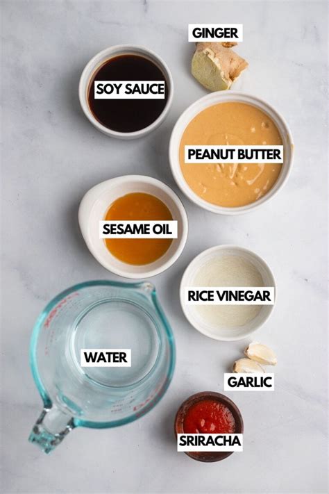 How many calories are in peanut butter stir-fry sauce - calories, carbs, nutrition